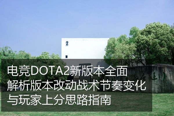 电竞DOTA2新版本全面解析版本改动战术节奏变化与玩家上分思路指南
